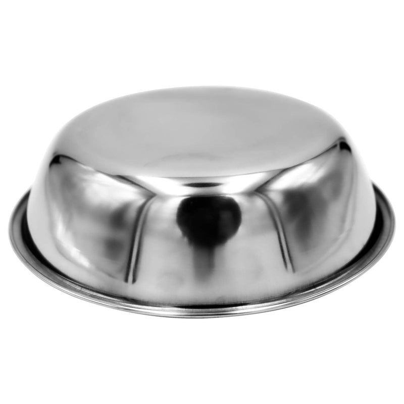 4 Pcs Stainless Steel Dog and Cat Food Dish/Bowls, Shallow Pet Dish, Extra Replacement Bowl -Metal Food and Water Dish, for Small Dogs and Cats,12oz 4 pcs - BeesActive Australia