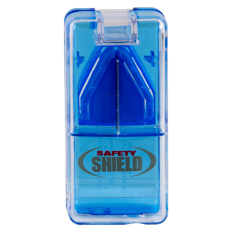 EZY DOSE Pill Cutter with Safety Shield, Tablet Splitter for Small Pills & Vitamins (Colour May Vary) - BeesActive Australia