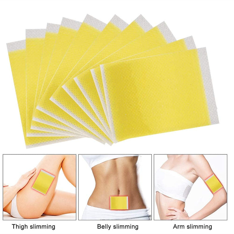 100pcs Slimming Patches Stickers Weight Loss Fat Burning Toxic Elimination Sleeping Slimming Patch (Patches) - BeesActive Australia