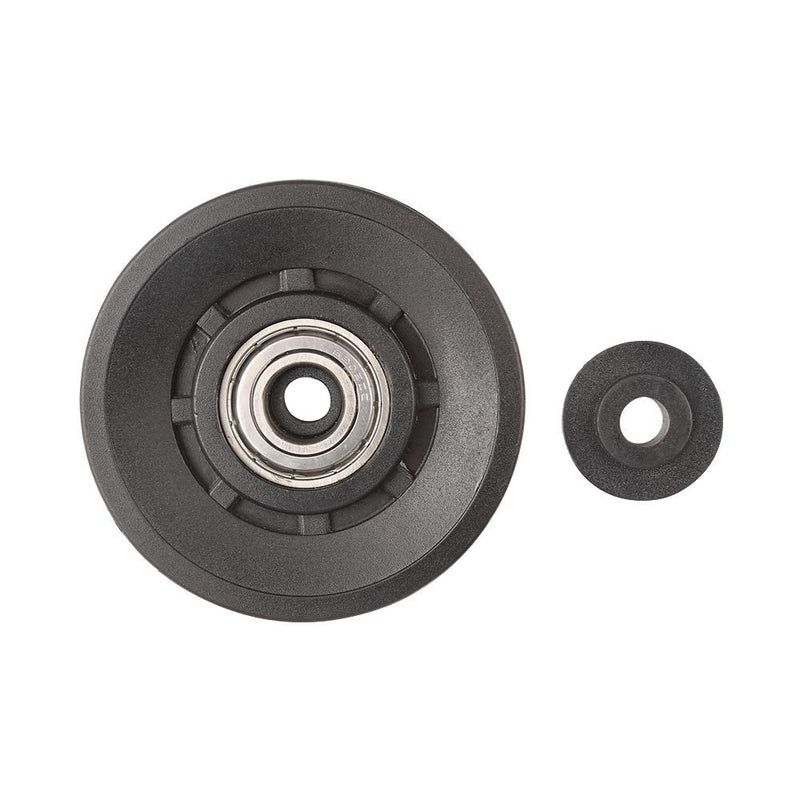 Topfinder 90mm Universal Bearing Pulley Wheel for Cable Machine Gym Equipment Part Garage Door 4 PCS - BeesActive Australia
