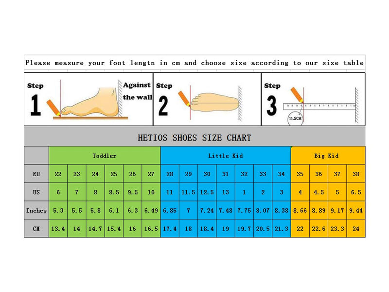 Hetios Kids Shoes Girls Lightweight Athletic Running Shoes Breathable Knit School Sports Shoes (Toddler/Little Kid/Big Kid) 13 Little Kid 050-yellow - BeesActive Australia