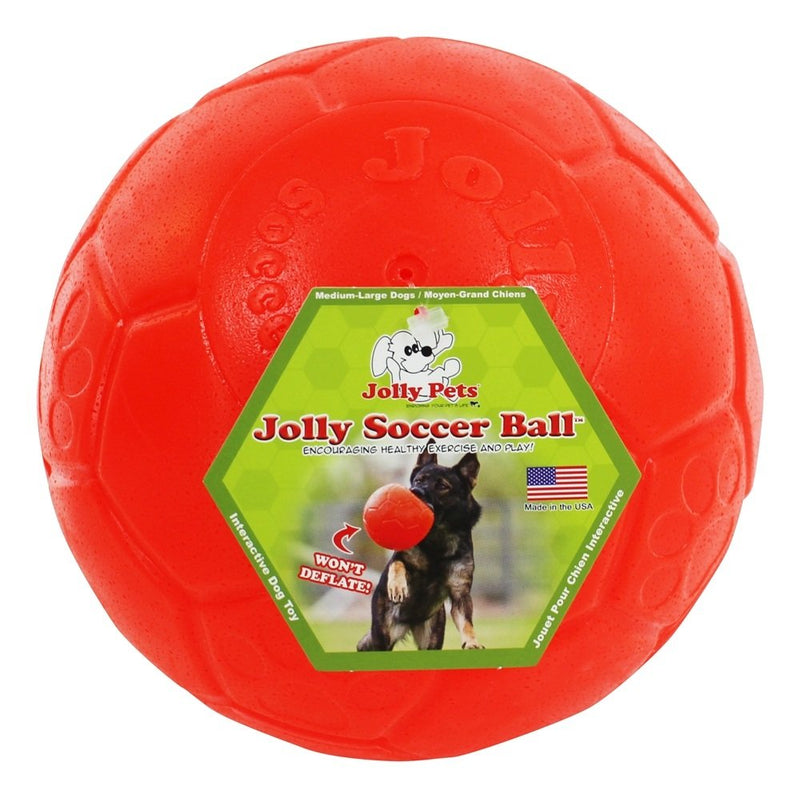 Jolly Pets Jolly Soccer Ball Dog Toy 8in 8 in 1 - BeesActive Australia