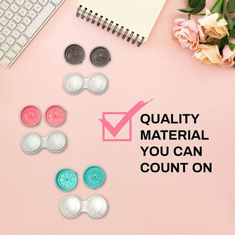 SPORTS WORLD VISION New 1 Pieces Hippo Fun Cute Animal Grey Contact Lens Cases, Lightweight, Portable and Distinctive Design, Cute and Fun Travel Contact Lens Storage/Soaking Case CE Marked - BeesActive Australia