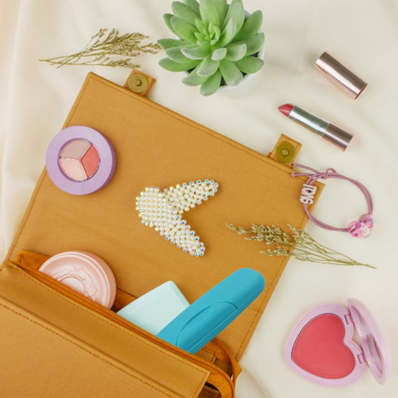 3 Pcs Tampon Sanitary Bags Plastic Tampon Storage Bag First Period Bag for Teen Girls Women Ladies Portable Sanitary Tampons Box - BeesActive Australia