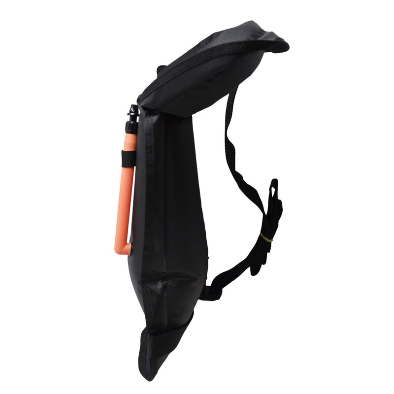 Scuba Choice Adult Black Snorkel Vest w/Name Box, Large - BeesActive Australia