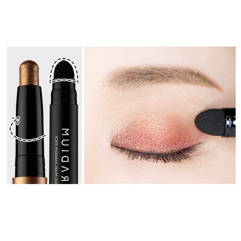 KARADIUM Shining Pearl Smudging Eye Shadow Stick, 1.4 g, #1 Snow White 0.05 Ounce (Pack of 1) - BeesActive Australia