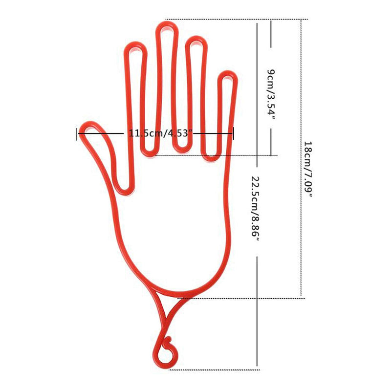 FINGER TEN Golf Gloves Stretcher Holder Hanger Keeper Dryer Shaper Tool Accessories Durable Glove Support Frame Guardian Hook to Bag Gifts for Men Women Golfer White - BeesActive Australia