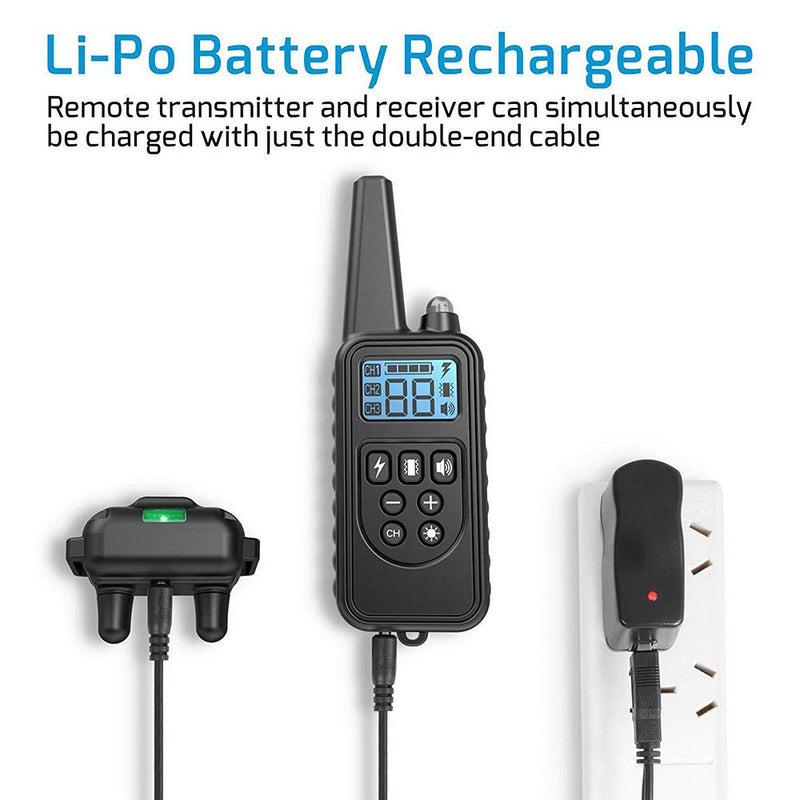 Patroaint Dog Training Collar with Three Training Modes, Waterproof Training Collar, Long Range up to 2600Ft - BeesActive Australia