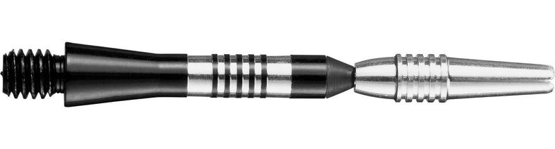 Viper Spinster Yukon Aluminum Dart Shaft: In-Between (INB), Black, 3 Pack - BeesActive Australia