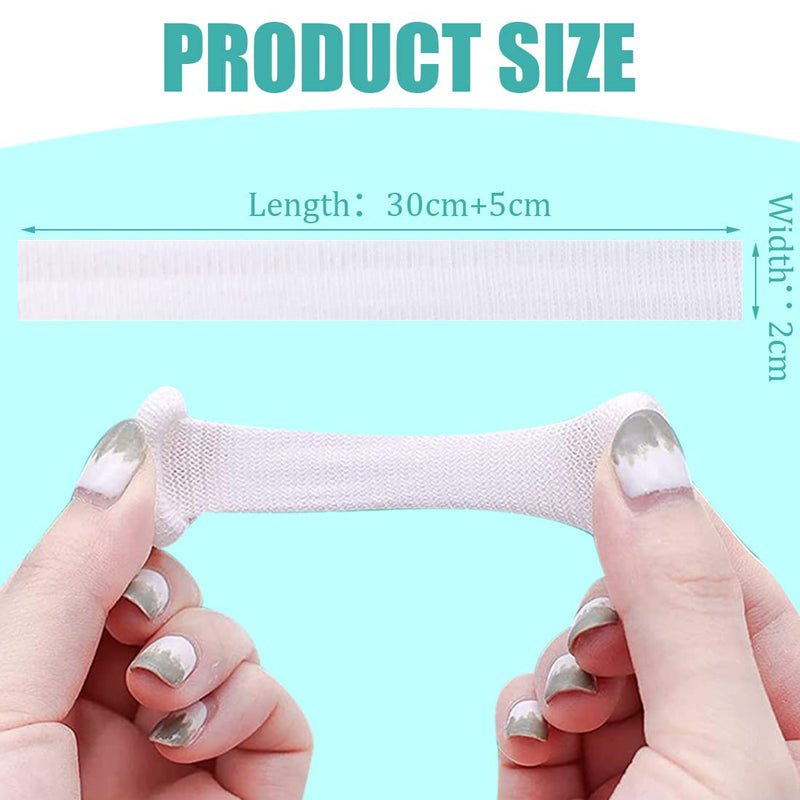 Finger Bandage First Aid Finger Cot Finger Protectors Tubular Bandage Dressings Finger Cots for Finger Sprains Swelling 20pcs - BeesActive Australia
