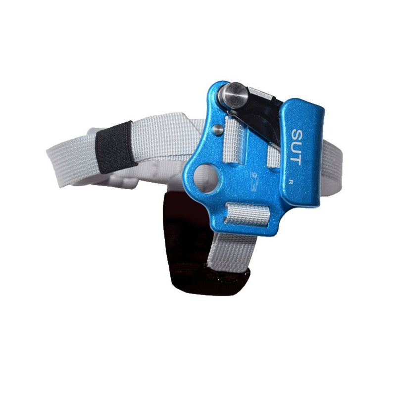 NewDoar Foot Ascender Riser Rock Climbing Mountaineering Equipment Climbing Device Right blue - BeesActive Australia