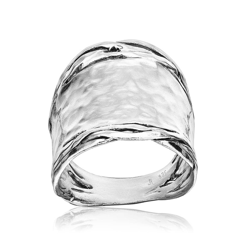 JEAN RACHEL JEWELRY 925 Sterling Silver Ring Vintage Antique Look, Hypoallergenic, Nickel and Lead-free, Artisan Handcrafted Designer Collection, Made in Israel 7 - BeesActive Australia