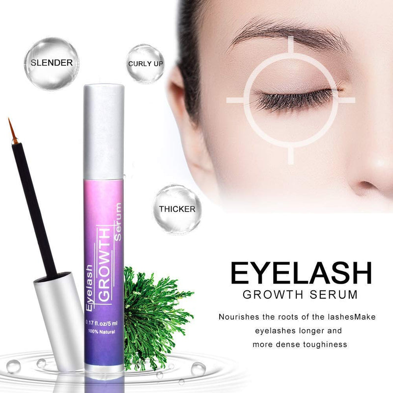 Natural Eyelash Growth Serum & Brow Enhancer.The latest plant extraction technology, Natural Non Stimulation formula to meke your Lashes and Eyebrows Fuller & Longer [5ml] - BeesActive Australia