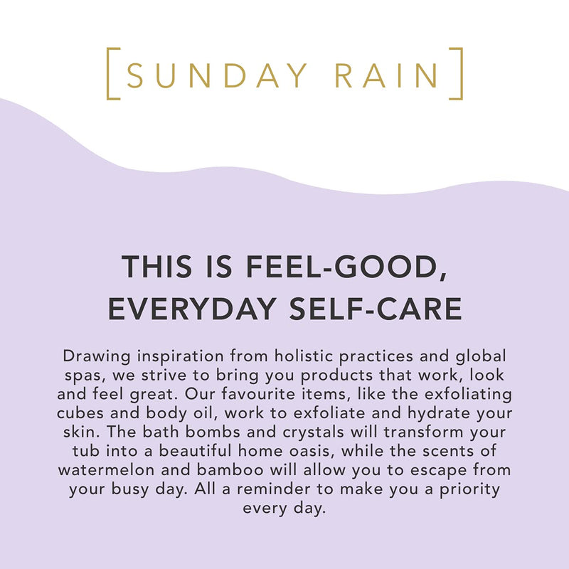 Sunday Rain Sleep Easy Polishing Body Scrub for Dry Skin, Calming Lavender Scent, Vegan and Cruelty-Free, 265g - BeesActive Australia