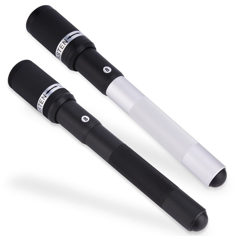 [AUSTRALIA] - VGEBY 12.6 Inch Cue Extender Aluminum Alloy Billiard Holder Push On Telescopic Cue Extension (Color : Black) 