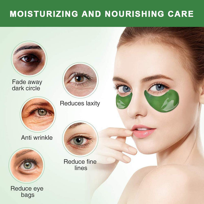 Under Eye Mask, Collagen Eyes Mask, 60 PCS Eye Gel Pads Treatment, Under Eye Patches for Moisturizing, Reducing Dark Circles, Lighten Wrinkles Anti-Aging, Fine Lines, Eye Bags, Puffiness for Women Men - BeesActive Australia