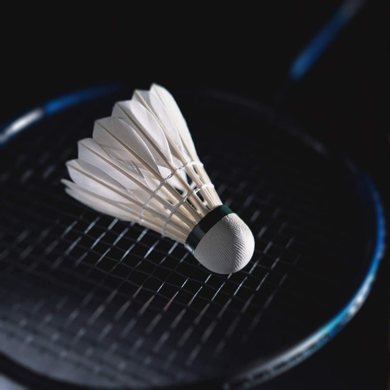 KEVENZ Goose Feather Badminton Shuttlecocks with Great Stability and Durability, High Speed Badminton Birdies White - BeesActive Australia