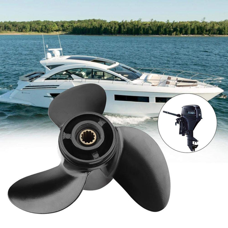 Aramox Propeller,Aluminum Alloy Propeller 7.8x8 for Tohatsu Nissan Mercury Outboard 4HP 5HP 6HP - BeesActive Australia