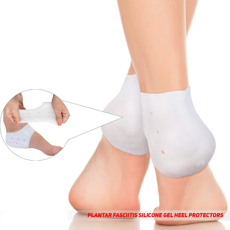 Plantar Fasciitis Foot Pain Relief 14-Piece Kit – Premium Planter Fasciitis Support, Gel Heel Spur & Therapy Wraps, Compression Socks, Foot Sleeves, Arch Supports, Heel Cushion Inserts & Heel Grips STANDARD (Women 8+ | Men 7-11.5) - BeesActive Australia