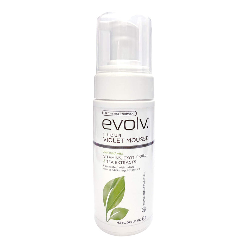 Evolv. 1 Hour Violet Mousse Vitamins, Exotic Oils & Tea Exts. - BeesActive Australia