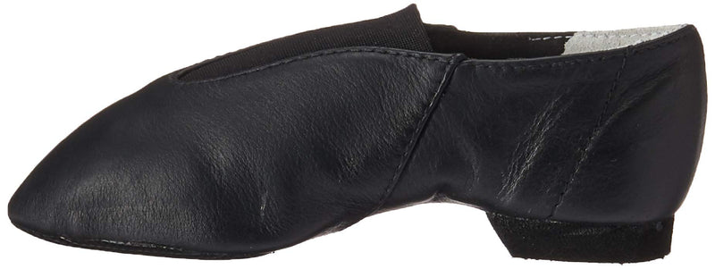 [AUSTRALIA] - Bloch Dance Girl's Super Jazz Leather and Elastic Slip On Jazz Shoe Little Kid (4-8 Years) 11 Little Kid Black 