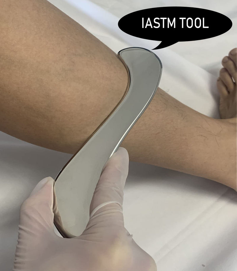 GYX COELE Muscle Scraper Stainless Steel Gua sha Scraping Massage Tool IASTM Tools Great Soft Tissue Mobilization Tool(GYX COELE-2) GYX COELE-2 - BeesActive Australia