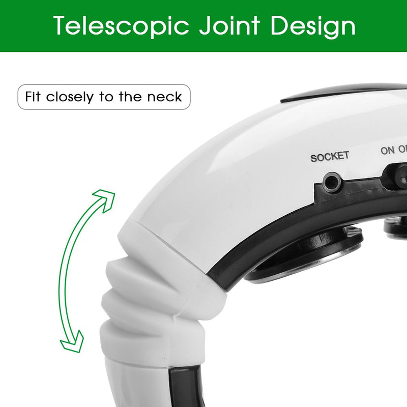 Electric Massagers for Neck and Back, Portable Cervical Massager Heating Pain Relief Tool Health Care Relaxation Neck Massager - BeesActive Australia