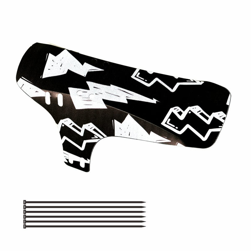 Futti 2pcs Mountain Bike Fenders,MTB Mudguard,Front and Rear Mud Guard,Bicycle Mud Guard Set Downhill Mountain Bike,Compatible Fit 20",26",27.5",29" Mountain Bike - BeesActive Australia