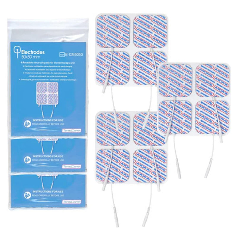 TensCare Superior Electrode Pads - Perfect for TENS, EMS and IFT Units (3 Packs of 4 Electrodes) - BeesActive Australia