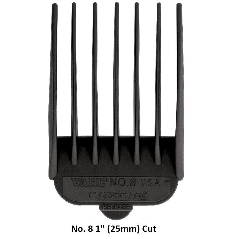Wahl Professional Animal Attachment Guide Comb 10-Pack Grooming Set (Fits only with Wahl's Show Pro Plus, Iron Horse, Pro Ion, U-Clip, & Deluxe U-Clip Clippers) (#3173-500) - BeesActive Australia