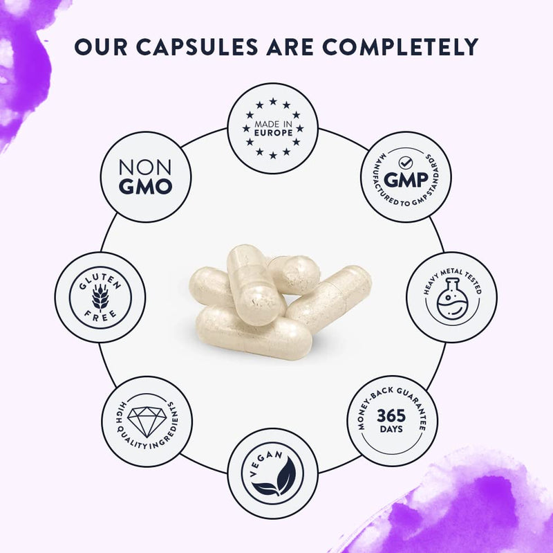 Aavalabs Magnesium Citrate Capsules - 2231.25mg per Daily Dose - of which Elemental Magnesium 357mg - Vegan Magnesium Supplements for Women and Men �180 Magnesium Citrate Tablets- 3 Capsules Per Day - BeesActive Australia