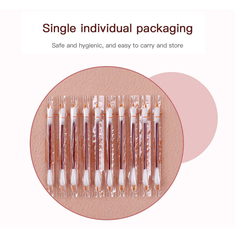 100 Pieces Disposable Iodine Cotton swabs Portable Iodine Disinfection Cotton swabs for Emergency Wound Care - BeesActive Australia
