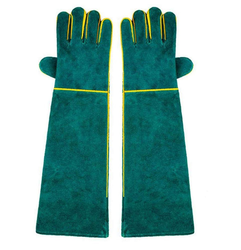 PeSandy Animal Handling Gloves Bite Proof, 60CM Durable Bite Resistant Gloves for Bathing,Grooming,Welding, Handling Dog/Cat/Bird/Snake/Parrot/Lizard/Reptile- Scratch/Bite Resistant Protection Gloves - BeesActive Australia
