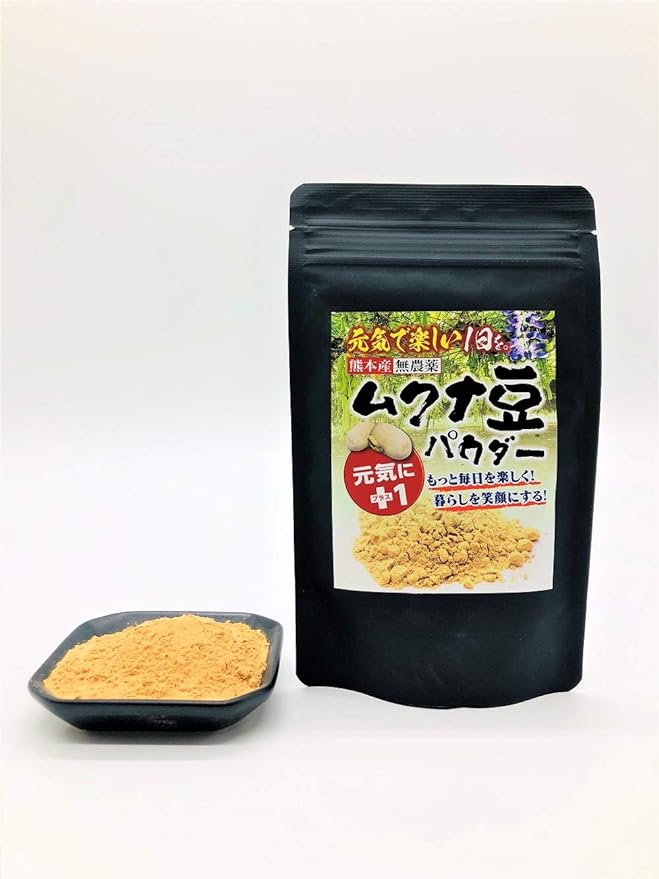 Mukuna Bean Powder (Yasho Bean Powder), 3.2 oz (90 g), Additive-free, 100% Japanese Mukuna Beans, No Pesticides - BeesActive Australia