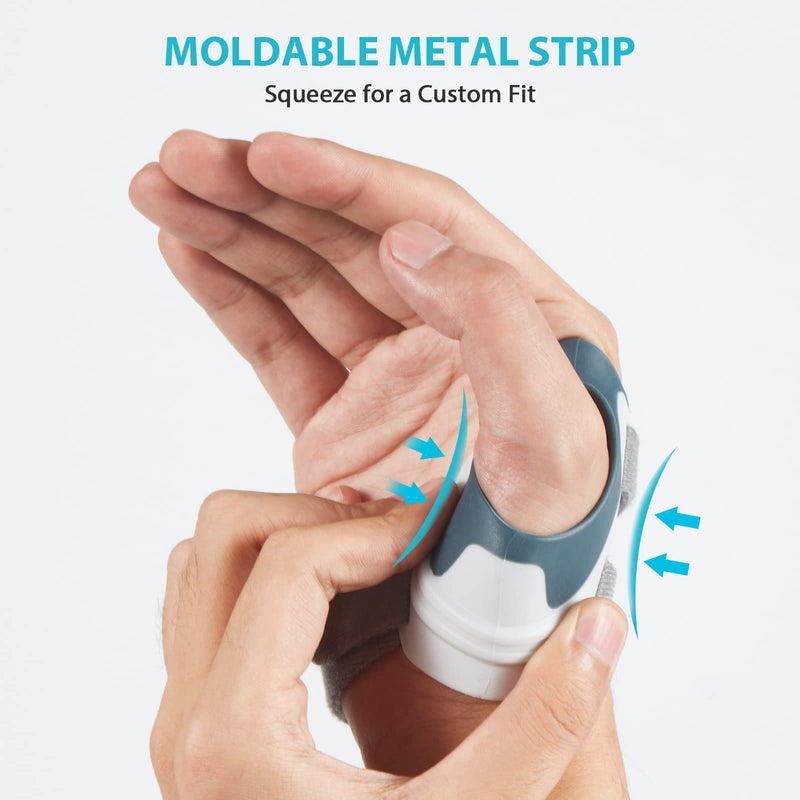 KD Thumb Brace: CMC Thumb Brace for Osteoarthritis CMC Joint Arthritis Pain, Thumb Splint Stabilizer with Thumb Sleeve, Flexible (Small, Right Hand) Small - BeesActive Australia