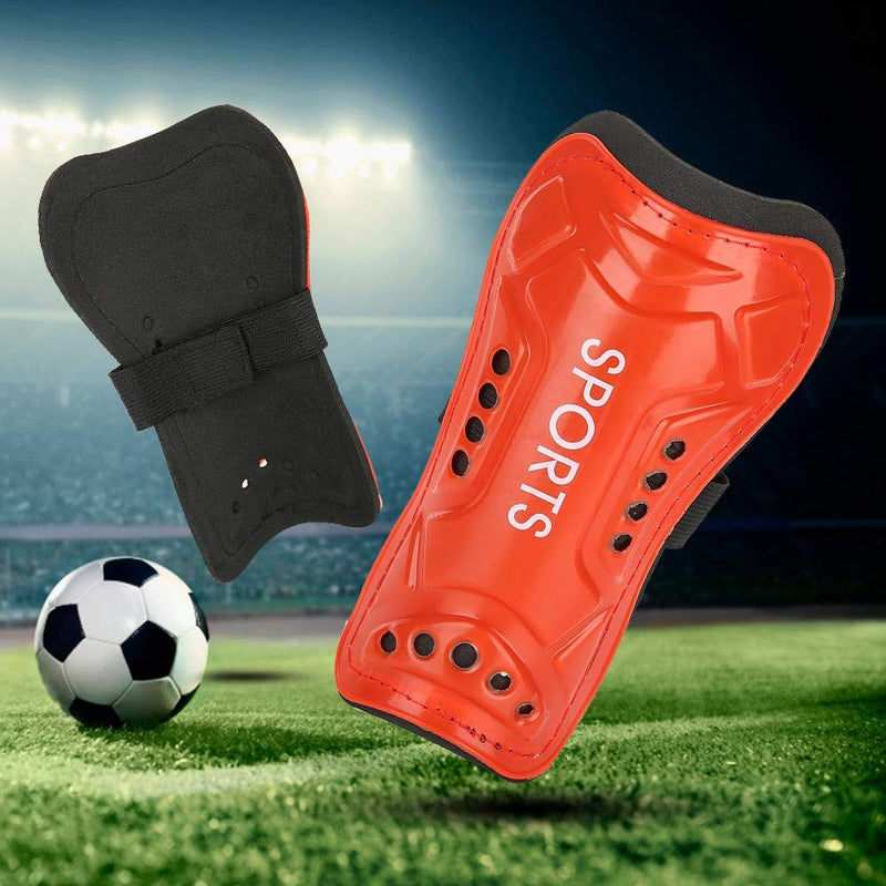 Soccer Shin Guards - A Pair Child Football Shin Pads,Child Soccer Shin Guards Soccer Shin Guards Leg Guards Sport Safety Protector For Shin Guards With Adjustable Strap(Red) Red - BeesActive Australia
