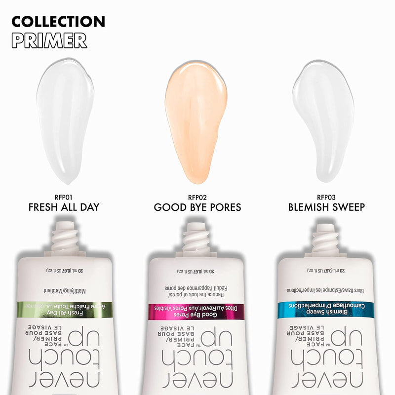 Ruby Kisses Never Touch Up Face Primer Reduces the appearance of fine lines and pores, Oil-Free RFP02 (Good Bye Pores) Good Bye Pores - BeesActive Australia