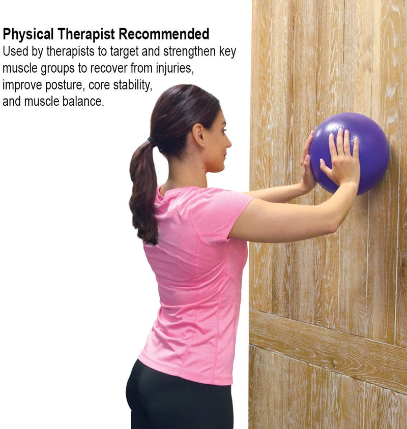 Balego® Pilates Mini Ball, Purple, 9 Inch - BeesActive Australia