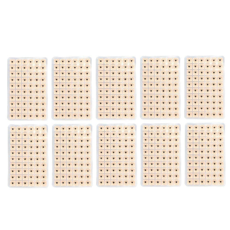 600 x Disposable Ear Press Seeds, Acupuncture Vaccaria Massage Bean, Acupoint Massage Bean - BeesActive Australia