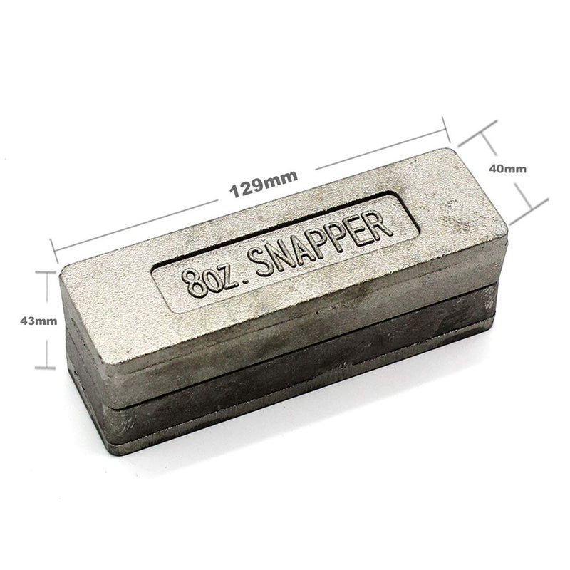 Adygil Snapper Sinker Mold with 1 Cavities and 8-Ounce,Without Handle - BeesActive Australia
