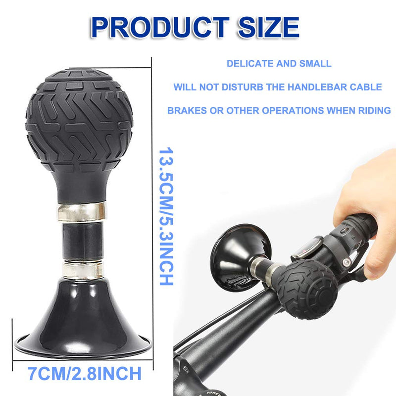Bugle Horn for Bikes - Bicycle Retro Clown Horn,Classic Metal Loud Handlebars Mount Rubber Squeeze Loudspeaker Air Horn Hooter Horn Bell Ring for Cycling, Adults Vehicles Bicycles, Bikes - BeesActive Australia