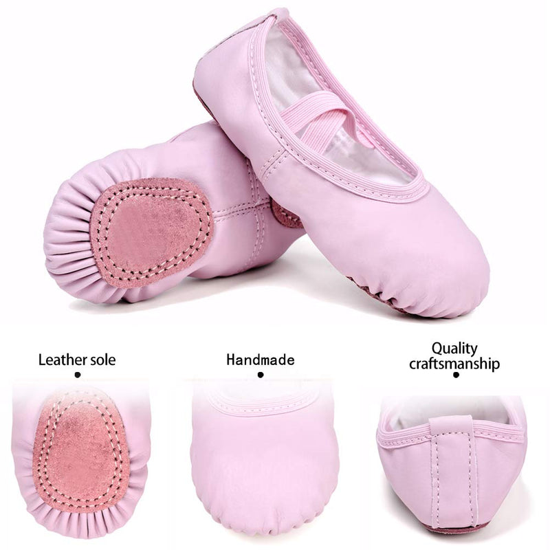 Stelle Girls Ballet Practice Shoes, Yoga Shoes for Dancing 9 Toddler Pink - BeesActive Australia