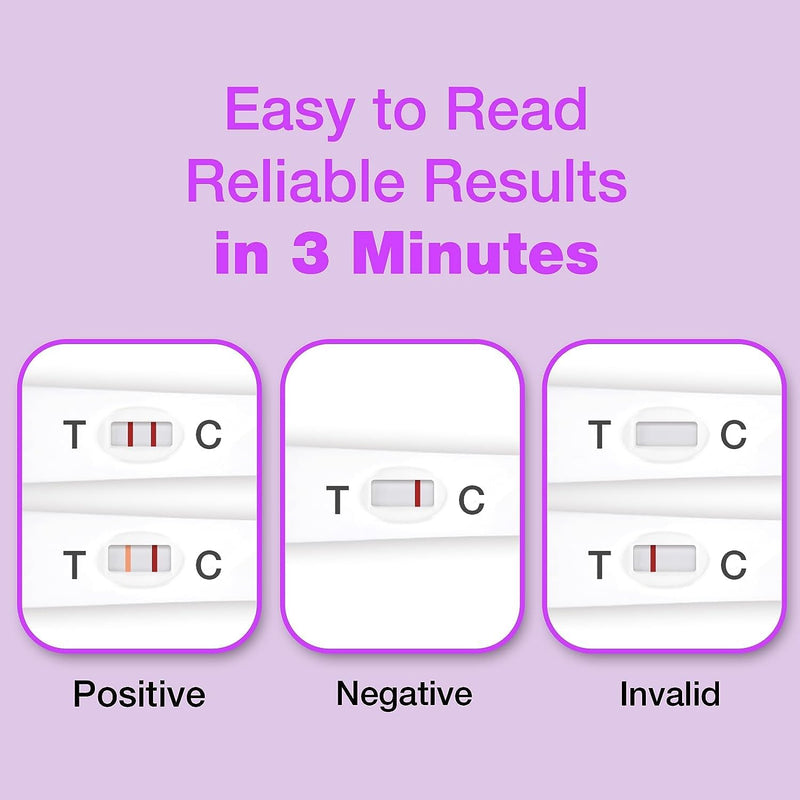 Premom Pregnancy Test Midstream: Early HCG Detection Sticks - 3 Pack Pregnant Test Kit 3HCG - BeesActive Australia