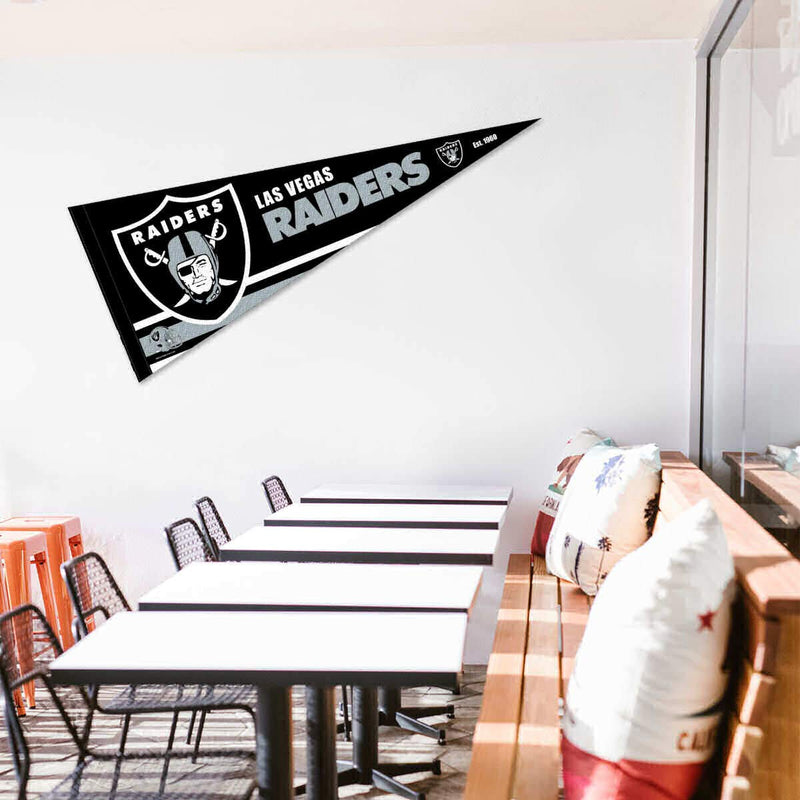 WinCraft Las Vegas Raiders Pennant Banner Flag - BeesActive Australia