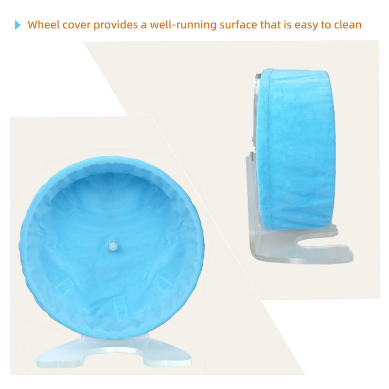 Wheel Cover for Hedgehogs Hamsters and Small Animals for Giant Comfort Wheel Carolina Storm Wheel to Protect Wheel from Urine and Easy to Clean 12" - BeesActive Australia