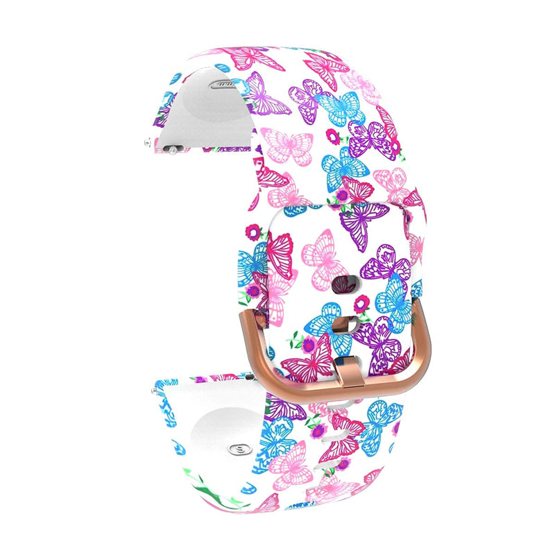 ECSEM Wristbands Compatible with Sanag E3 Smart Watch Band Replacement Band Soft Silicone Bands Quick Release Bracelet Smartwatch Accessory Sport Strap for Sanag E3 for Women Men 3PACKS#B - BeesActive Australia