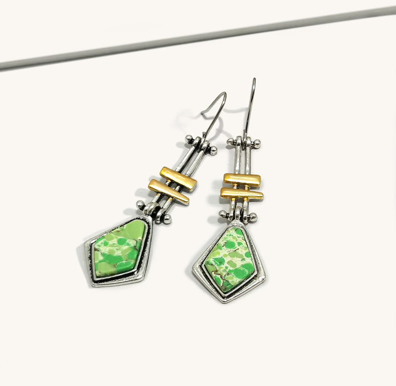 JA.S.JR Silver Handmade Boho Earrings Dangle Earrings for Women - BeesActive Australia