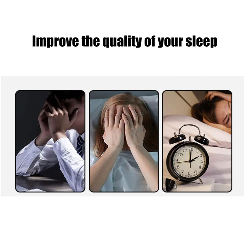 Sleep Aid Device Handheld Sleeping Aid Machine Microcurrent Intelligent Fast Sleep Instrument for Adults, Improve Sleep and Relieve Anxiety, White - BeesActive Australia