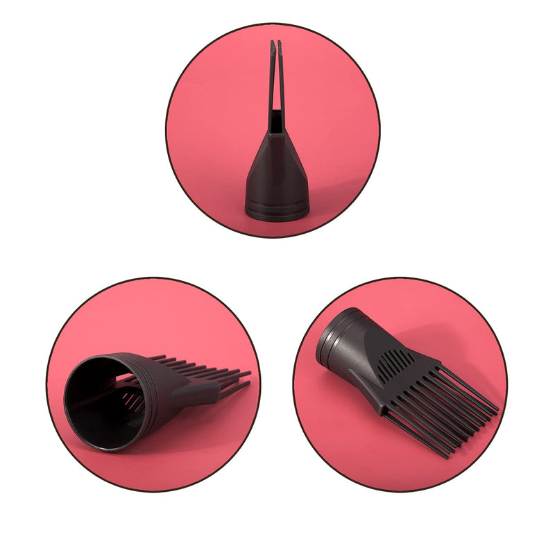 Matory 1 Pack Pick Comb Attachment Hair Dryer Diffuser Wind Blow Cover Comb Attachment Nozzle for Hair Salon Home - BeesActive Australia