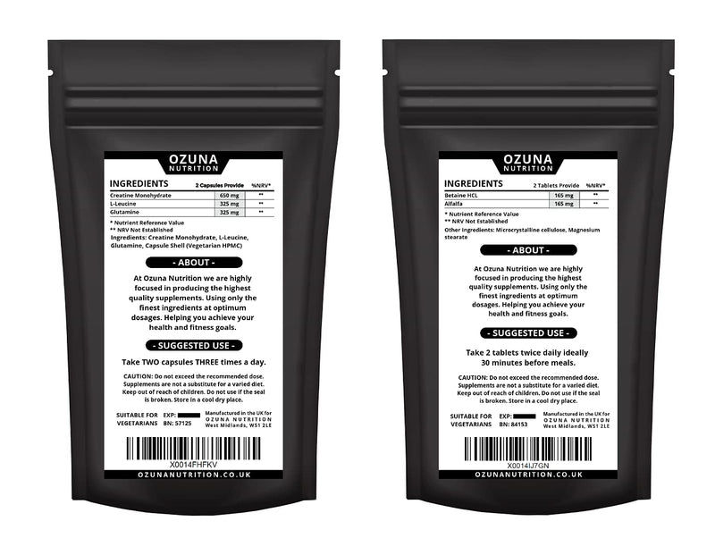 Extreme Weight Gain Anabolic & APT Appetite Enhancer Stimulant Bundle Strongest Available, Quick Weight & Muscle Growth Pills, Made in The UK - BeesActive Australia